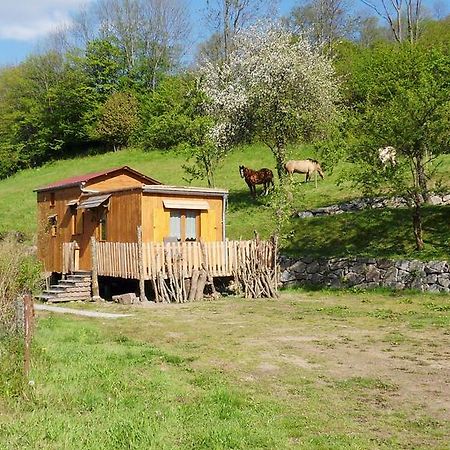 La roulotte du bucheron Lapoutroie Extérieur photo