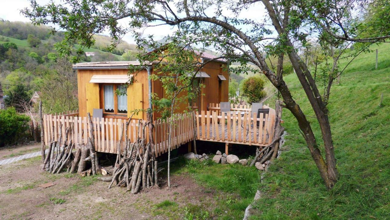 La roulotte du bucheron Lapoutroie Extérieur photo